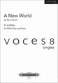 A New World: Lullaby SATB choral sheet music cover